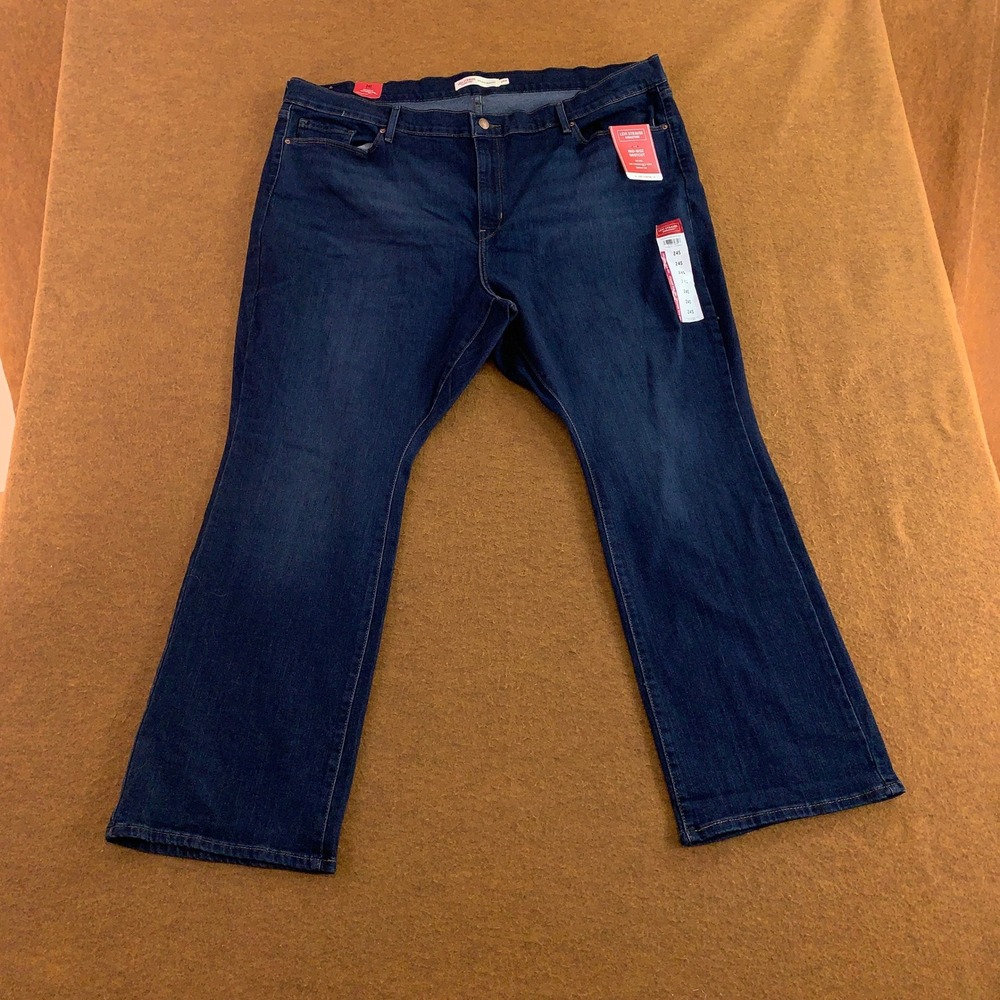 Levi Strauss Signature Womens 24WS Blue Mid-Rise Bootcut Jeans NWT